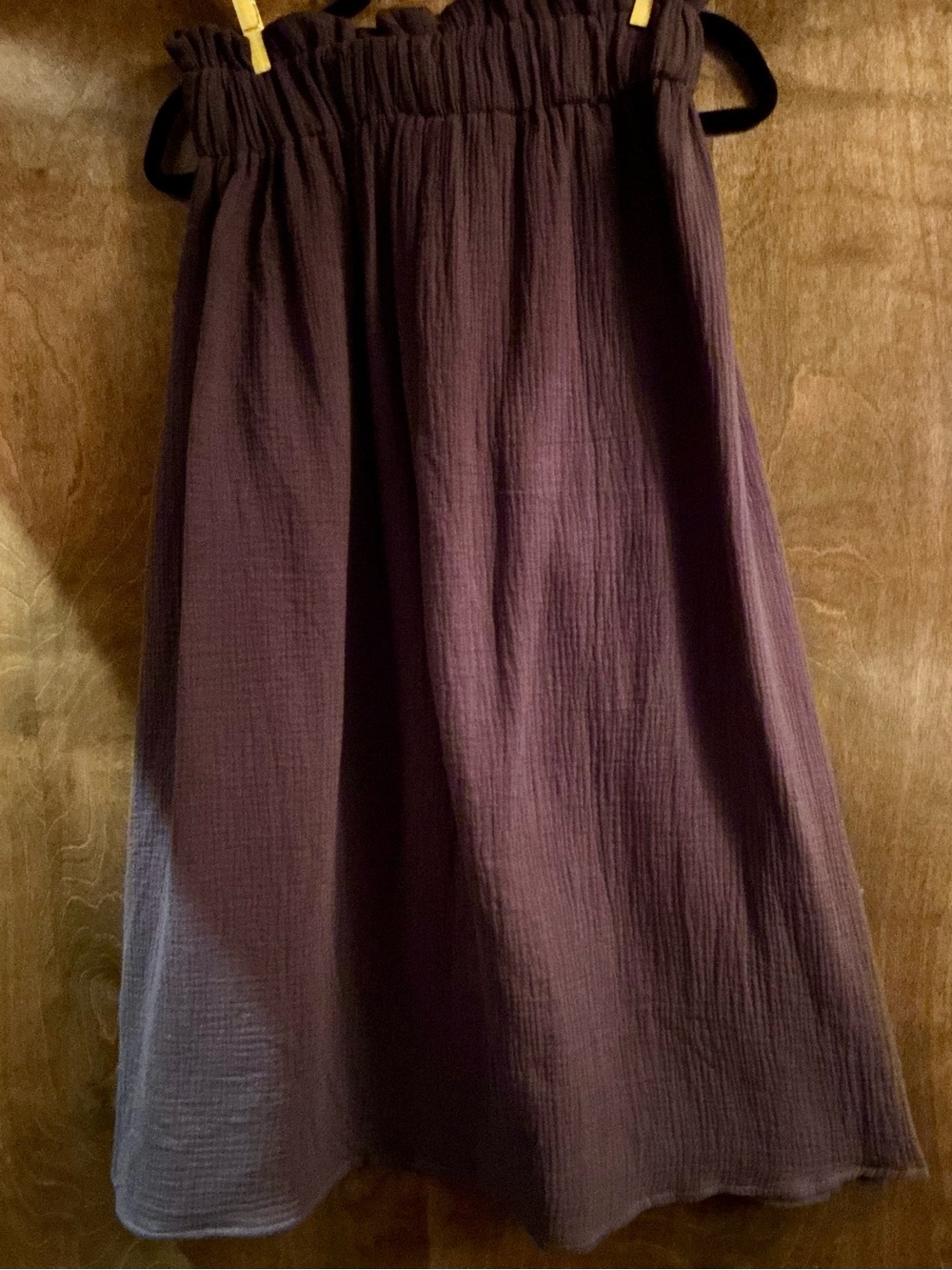 Maxi Skirt with Wide Elastic Waistband